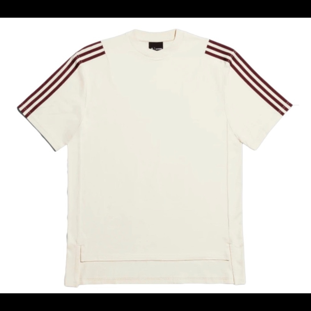 Adidas Ivy Park Tee ecru tint/maroon